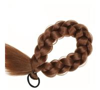Coda Di Cavallo Elastica, Estensioni Dei Capelli Con Trecce Intrecciate A Mano, Applicazione Facile Da Usare For L'uso Quotidiano Da Parte Di Donne, Ragazze E Bambini(30)