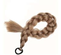 Coda Di Cavallo Elastica, Estensioni Dei Capelli Con Trecce Intrecciate A Mano, Applicazione Facile Da Usare For L'uso Quotidiano Da Parte Di Donne, Ragazze E Bambini(30-613)