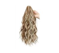 Coda di Cavallo Extension 14" Ponytail Extension, Short Claw Clip On Fake Pony Tails Soft Wavy Curly In Hair Extensions Synthetic Hairpiece For Women Daily Party ponytail extension(6H613)