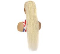 Coda di Cavallo Extension 32 Inch Long Curly Ponytail Hair Extension,Synthetic Clip Drawstring Ponytails for Women ponytail extension(613)