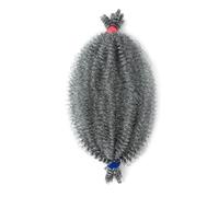 Coda di Cavallo Extension Capelli afro twist 12 pollici elastici capelli afro twist pre-soffice twist a molla capelli all'uncinetto pre allungati capelli avvolgenti for estensioni dei capelli soft loc