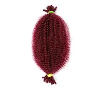 Coda di Cavallo Extension Capelli afro twist 12 pollici elastici capelli afro twist pre-soffice twist a molla capelli all'uncinetto pre allungati capelli avvolgenti for estensioni dei capelli soft loc