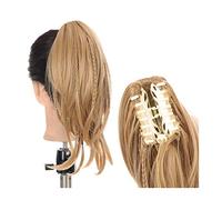 Coda di Cavallo Extension Estensione con artiglio Parrucchino a coda di cavallo for le donne Clip ad artiglio corta dritta su coda di cavallo Estensione con treccia Capelli sintetici a coda di cavallo