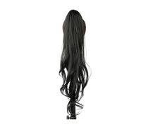 Coda di Cavallo Extension Estensioni sintetiche for capelli coda di cavallo da 32 pollici, coda di cavallo riccia a strati lunghi ondulati flessibili avvolgenti attorno alle estensioni dei capelli cod