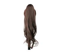 Coda di Cavallo Extension Estensioni sintetiche for capelli coda di cavallo da 32 pollici, coda di cavallo riccia a strati lunghi ondulati flessibili avvolgenti attorno alle estensioni dei capelli cod