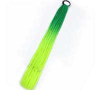 Coda Di Cavallo Intrecciata Da Boxe Sfumata Sintetica Per Ragazze Con Elastici Per Capelli Elastici Accessori Per Capelli Parrucca Fascia Per Capelli
