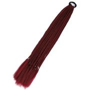 Coda Di Cavallo Intrecciata Da Boxe Sfumata Sintetica Per Ragazze Con Elastici Per Capelli Elastici Accessori Per Capelli Parrucca Fascia Per Capelli