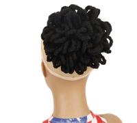 Coda Di Cavallo Riccia Con Coulisse E Soffio Da Donna 10 Pollici Sintetica Per Capelli Corti Afro Posticci Di Grandi Dimensioni Con Frangia LSFBZB 1B