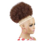 Coda Di Cavallo Riccia Con Coulisse E Soffio Da Donna 10 Pollici Sintetica Per Capelli Corti Afro Posticci Di Grandi Dimensioni Con Frangia FBBZT10 33