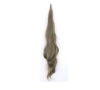 Coda Di Cavallo Sintetica Da Donna Da 30 Pollici Coda Di Cavallo Lunga Ondulata A Strati Flessibile Avvolgente Intorno A Coda Di Cavallo Finta Estensioni Dei Capelli Onda Parrucchino T8-25 30Inches