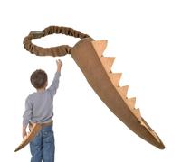 Coda Di Costume Da Dinosauro Per Bambini - Accessorio Per Giochi Di Ruolo Con Coda Di Drago, Accessorio Per Di Animale Con Elastico In Vita, Forniture Per Travestimenti Cosplay Divertenti Per Gio