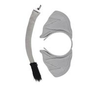 Coda di elefante con orecchie di elefante, cerchietto per capelli realistico, cerchietto per capelli con coda di elefante per festival cosplay