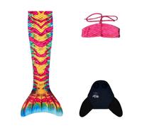 Coda di sirena Aquaris Coral S con monopinna e bikini