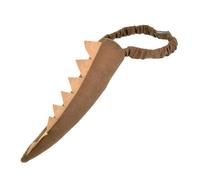 Coda Dinosauro Per Bambini: Accessorio Del Personaggio Con Punte Verdi, Comodo Accessorio Elastico Per La Cintura, Costume Creatura Mitica | Giocattolo Di Gioco Di Ruolo Immaginativo, Divertente