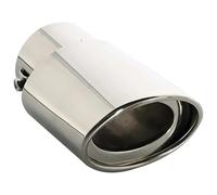 Coda Gola Silenziatore Per Alfetta 147 156 159 Per Alfa Per Berlina Per Brera Per Mito Per Giulia Per Milano Per Romeo Terminale Scarico Per Auto Rotondo(Straight)