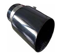 Coda Gola Silenziatore Per Land Per Rover Per Range Per Per Evoque Per Discovery Sport Terminale Scarico Per Auto Terminali 76Mm Ingresso 101Mm Uscita(Nero)