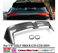 Coda Grande Spoiler Ala Per VW Golf MK8 TSI TDI OTG Stile 2019 2020 2021 2022 2023 Carbon Look Posteriore Tetto Spoiler Boot Lip Wing