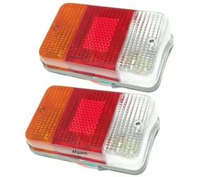 Coda Lampada Assey Destro Sinistro Per Jeep Di Commander MM 540 650 Thar Crde