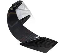 coda Per A1 Hatchback Spoiler Universale Superficie In Carbonio Materiale ABS Tipo Spoiler Posteriore Per Auto Generico Quattro Fori 2010-2025 Spoiler Auto(Carbon Fiber Look)