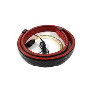 Coda Spoiler Alettone Led Spoiler Luce Universale Fibra Carbonio Auto Spoiler Posteriore Lampada Flusso Terza Luce Freno Luci Segnale Arresto 12V 120 Centimetri Ala Posteriore Auto