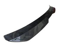 coda Spoiler Posteriore Per Tetto Per Megane 4 IV GT Sport Tourer 2016 2017-2020 Hatchback Spoiler ABS Alettone Posteriore Universale Per Auto Spoiler Auto(Fake Carbon Fiber)