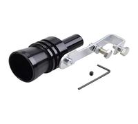 Coda Tubo Scappamento Simulatore Universale Per Marmitta Turbo Per Auto S/M/L/Xl Dispositivo Per Veicoli Tubo Di Scarico Sound Whistle(Black Xl)