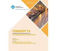 Codaspy 15 Conf CODASPY 15 Fifth ACM Conference on Data and Applicat (Tascabile)