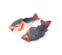Coddies Fish Flops - Le Pantofole Originali a Forma di Pesce - Regalo Divertente, Regalo di Natale per Pescatori, Pantofole Unisex, Infradito, Ciabatte per Bass, Pantofole per la Casa e per la Doccia