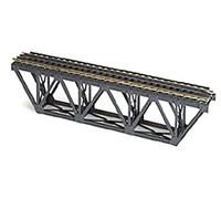 Code 100 Nickel Silver Deck Truss Bridge Kit HO Scale Atlas Trains