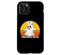 Code Boo In The ICU - Maglietta da infermiera di Halloween, da donna Custodia per iPhone 11 Pro