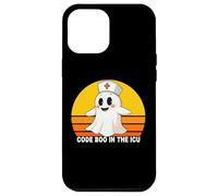 Code Boo In The ICU - Maglietta da infermiera di Halloween, da donna Custodia per iPhone 12 Pro Max
