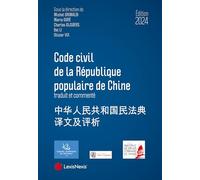 Code civil de la République populaire de Chine traduit et commenté
