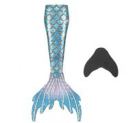 Code da sirena Green XL per il nuoto per bambini e adulti con monopinna