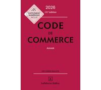 Code de commerce: Annoté