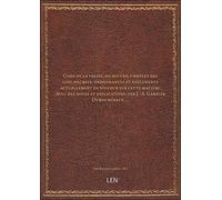 Code de la presse, ou recueil complet des lois, décrets, ordonnances et réglements actuellement en v