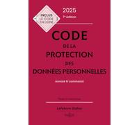 Code de la protection des données personnelles