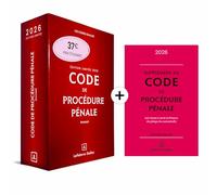 Code de procédure pénale annoté + supplément au code de procédure pénale: Édition limitée