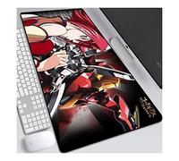 Code Geass Tappetino Mouse Gaming, Grande Anime Mouse Pad XXL 900x400mm Confortevole, Lavabile, 3mm Antiscivolo Tappetino Scrivania Supporto per Ufficio Computer, Adatto per computer e PC, F