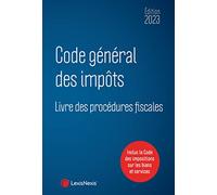 Code général des impôts & Livre des procédures fiscales