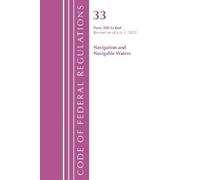 Code of Federal Regulations, Title 33 Navigation and Navigable Water (Tascabile)