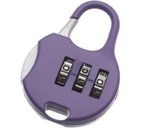 Code Padlock, Suitcase Locks,Mini 3 Dial Digit Number Password Combination Travel Safe Lock for Luggage of Gym