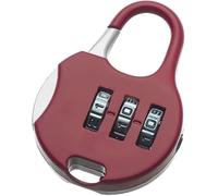Code Padlock, Suitcase Locks,Mini 3 Dial Digit Number Password Combination Travel Safe Lock for Luggage of Gym