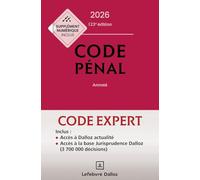 Code pénal et Code de procédure pénale: 2 volumes