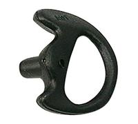 Code Red BEM-LR - Auricolari in Silicone per Orecchio Destro, Misura Grande, Colore: Nero