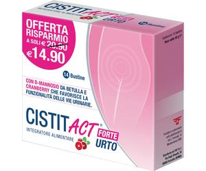 codefar srl Cistit Act Forte Urto 14 Bustine