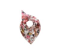 CODELLO Sciarpa triangolare da donna in cashmere Peanuts™, Colore: rosa., Taglia unica
