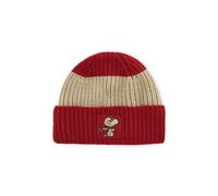 CODELLO X Peanuts Racing Team - Berretto da corsa, colore: Rosso/Beige