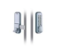 Codelocks 0100SG Serratura Meccanica, Grigio Argento, standard