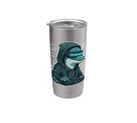 Coder Dolphin con cappuccio Bicchiere termico in acciaio inox doppia parete