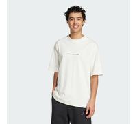 adidas Uomo Codes Doodle Camp Graphic T-Shirt, off White, XL